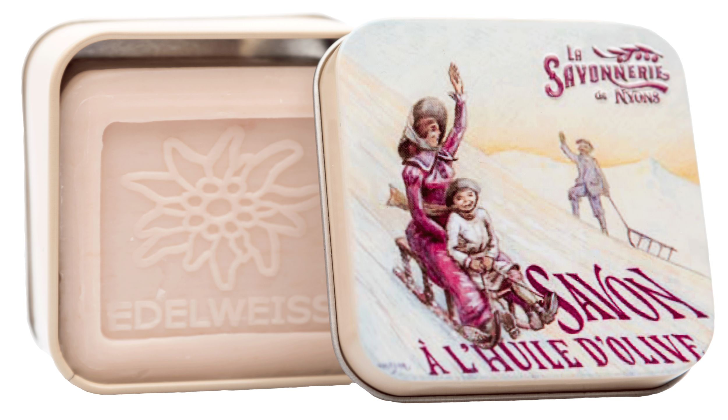 Metallbox 100g - Schlittenfahren Metallbox 100g - Schlittenfahren